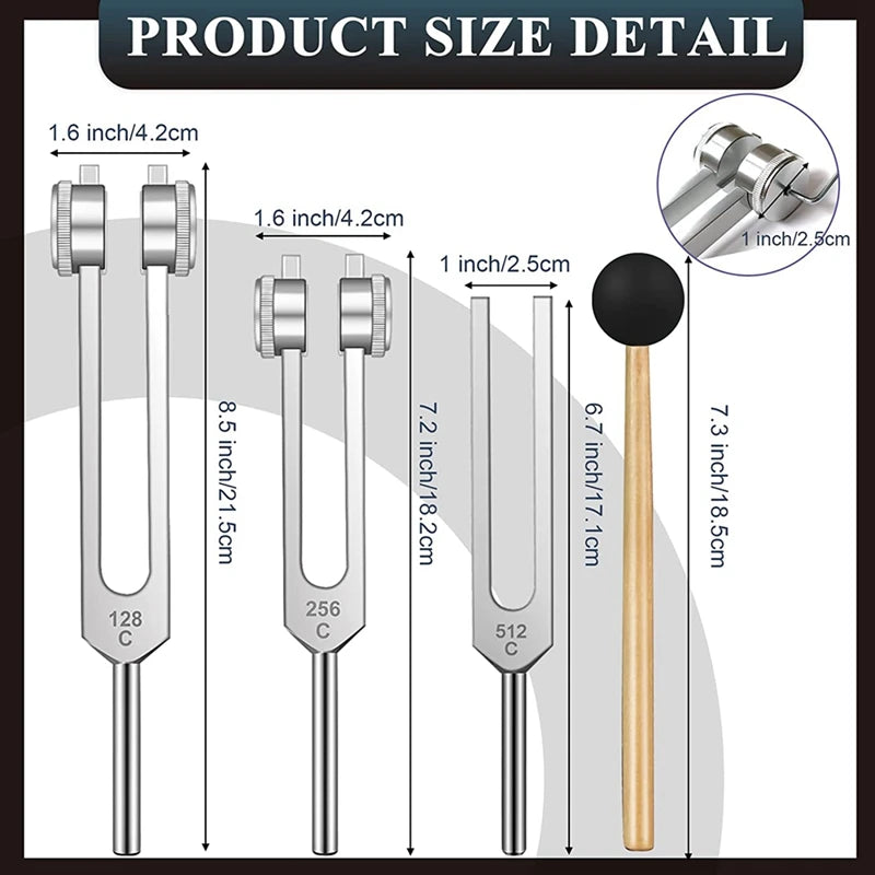 Product size detail — fork dimensions